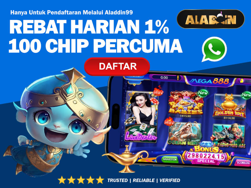 Mega888 Rebat Harian 1% Mega888 Rebat Harian 1%