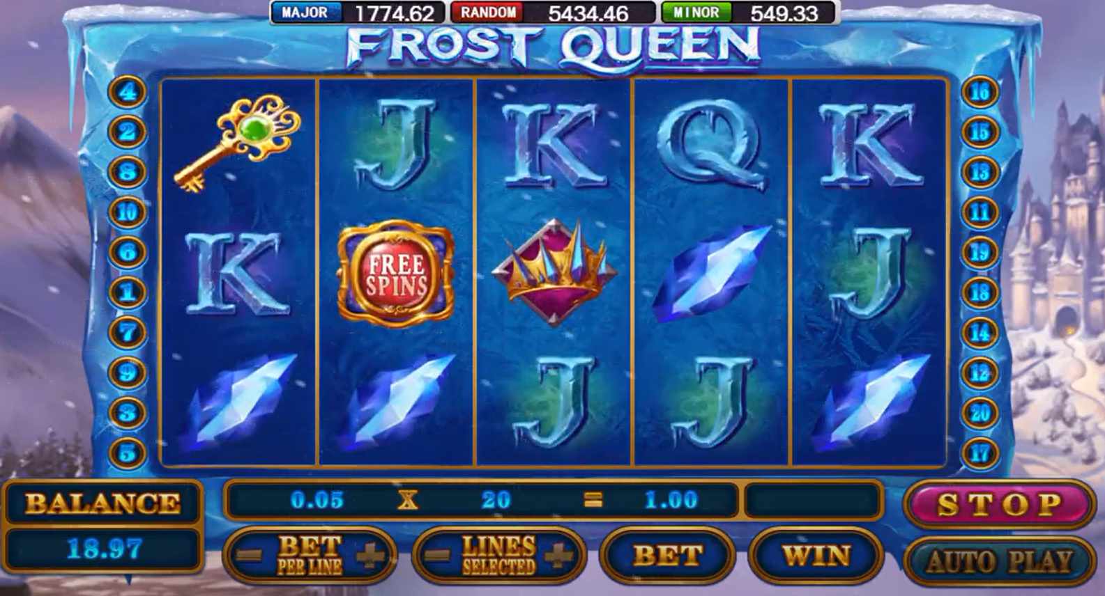 Frost Queen Mega888
